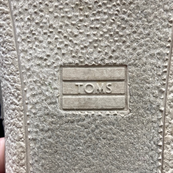 TOMS Women’s Khaki Tan Quilted Boots Faux Fur Lining Size 11 - Picture 9 of 9